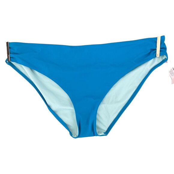 NWT Victoria's Secret The Forever Hipster Turquoise Bikini Bottom Size XL NEW - Picture 1 of 13